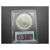 2012-S 1 Oz. American Silver Eagle PCGS MS70 - Perfect Graded Coin! -  PCGS Price Guide $95 2012-S 1 Oz. American Silver Eagle PCGS MS70 - Perfect Graded Coin! -  PCGS Price Guide $95