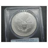 2012-S 1 Oz. American Silver Eagle PCGS MS70 - Perfect Graded Coin! -  PCGS Price Guide $95 2012-S 1 Oz. American Silver Eagle PCGS MS70 - Perfect Graded Coin! -  PCGS Price Guide $95
