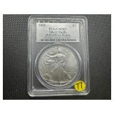 2015 1 Oz. American Silver Eagle Special Holiday Season Issue PCGS MS69  PCGS Price Guide $67 2015 1 Oz. American Silver Eagle Special Holiday Season Issue PCGS MS69  PCGS Price Guide $67
