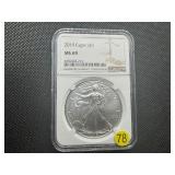 2019 1 Oz. Silver American Eagle NGC MS69 2019 1 Oz. Silver American Eagle NGC MS69