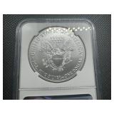 2019 1 Oz. Silver American Eagle NGC MS69 2019 1 Oz. Silver American Eagle NGC MS69