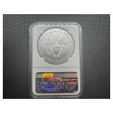 2020 1 Oz. Silver American Eagle NGC MS69 2020 1 Oz. Silver American Eagle NGC MS69