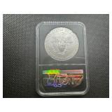2020-P 1 Oz. Emergency Production First Day of Issue Silver American Eagle NGC MS69  -  NGC Price Guide $75 2020-P 1 Oz. Emergency Production First Day of Issue Silver American Eagle NGC MS69  -  NGC Price Guide $75