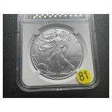 2021 1 Oz. Type 1 Silver American Eagle Early Releases NGC MS69 2021 1 Oz. Type 1 Silver American Eagle Early Releases NGC MS69