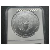 2021 1 Oz. Type 1 Silver American Eagle Early Releases NGC MS69 2021 1 Oz. Type 1 Silver American Eagle Early Releases NGC MS69