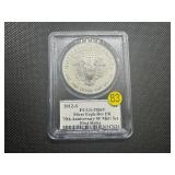 2012-S Reverse Proof 1 Oz. American Silver Eagle 75th Anniv. SF Mint Set PCGS PR69 - PCGS Price Guide $100 2012-S Reverse Proof 1 Oz. American Silver Eagle 75th Anniv. SF Mint Set PCGS PR69 - PCGS Price Guide $100