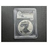 2012-S Reverse Proof 1 Oz. American Silver Eagle 75th Anniv. SF Mint Set PCGS PR69 - PCGS Price Guide $100 2012-S Reverse Proof 1 Oz. American Silver Eagle 75th Anniv. SF Mint Set PCGS PR69 - PCGS Price Guide $100