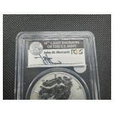 2012-S Reverse Proof 1 Oz. American Silver Eagle 75th Anniv. SF Mint Set PCGS PR69 - PCGS Price Guide $100 2012-S Reverse Proof 1 Oz. American Silver Eagle 75th Anniv. SF Mint Set PCGS PR69 - PCGS Price Guide $100