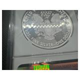 2018-W Proof 1 Oz. American Silver Eagle Early Releases NGC PF69 Ultra Cameo -  NGC Price Guide $100 2018-W Proof 1 Oz. American Silver Eagle Early Releases NGC PF69 Ultra Cameo -  NGC Price Guide $100