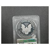 2019-W Proof 1 Oz. American Silver Eagle First Strike PCGS PF70DCAM - Perfect Graded Coin! - PCGS Price Guide $110 2019-W Proof 1 Oz. American Silver Eagle First Strike PCGS PF70DCAM - Perfect Graded Coin! - PCGS Price Guide $110