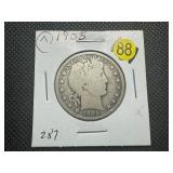 1905 Barber Half Dollar 1905 Barber Half Dollar