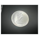 1989 BU Canadian 1 Oz. .9999 Silver Maple Leaf Coin 1989 BU Canadian 1 Oz. .9999 Silver Maple Leaf Coin