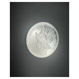 1989 BU Canadian 1 Oz. .9999 Silver Maple Leaf Coin 1989 BU Canadian 1 Oz. .9999 Silver Maple Leaf Coin
