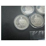 Eight Silver PROOF 1982-S 250th Anniv. Washington Half Dollars Eight Silver PROOF 1982-S 250th Anniv. Washington Half Dollars