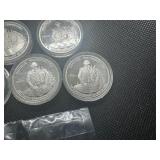 Eight Silver PROOF 1982-S 250th Anniv. Washington Half Dollars Eight Silver PROOF 1982-S 250th Anniv. Washington Half Dollars