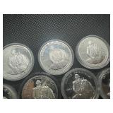Eight Silver PROOF 1982-S 250th Anniv. Washington Half Dollars Eight Silver PROOF 1982-S 250th Anniv. Washington Half Dollars