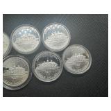 Eight Silver PROOF 1982-S 250th Anniv. Washington Half Dollars Eight Silver PROOF 1982-S 250th Anniv. Washington Half Dollars