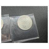 Four Silver MS 1982-D 250th Anniv. Washington Half Dollars Four Silver MS 1982-D 250th Anniv. Washington Half Dollars