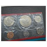Two sets of 1976 Bicentennial Uncirculated U.S. Mint Sets 24 Coins - Greysheet Wholesale Price $9.00 each Two sets of 1976 Bicentennial Uncirculated U.S. Mint Sets 24 Coins - Greysheet Wholesale Price $9.00 each