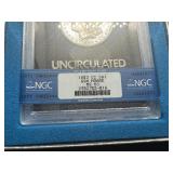 GSA Uncirculated 1883 Carson City Morgan Dollar NGC MS63 with Original Box and COA GSA Uncirculated 1883 Carson City Morgan Dollar NGC MS63 with Original Box and COA