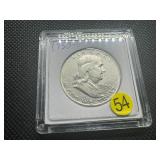 1950-D Silver Franklin Half Dollar 1950-D Silver Franklin Half Dollar