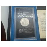 GSA Uncirculated 1884 Carson City Morgan Dollar with Original Box and COA GSA Uncirculated 1884 Carson City Morgan Dollar with Original Box and COA