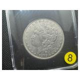 1879-O Morgan Silver Dollar Marked AU When Purchased 1879-O Morgan Silver Dollar Marked AU When Purchased