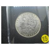 1887 Morgan Silver Dollar Marked UNC When Purchased 1887 Morgan Silver Dollar Marked UNC When Purchased