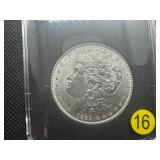 1889 Morgan Silver Dollar Marked UNC When Purchased 1889 Morgan Silver Dollar Marked UNC When Purchased