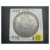 1898 Morgan Silver Dollar 1898 Morgan Silver Dollar