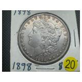1898 Morgan Silver Dollar 1898 Morgan Silver Dollar