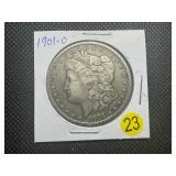 1901-O Morgan Silver Dollar 1901-O Morgan Silver Dollar