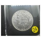 1904-O Morgan Silver Dollar Marked UNC When Purchased 1904-O Morgan Silver Dollar Marked UNC When Purchased