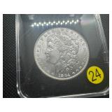 1904-O Morgan Silver Dollar Marked UNC When Purchased 1904-O Morgan Silver Dollar Marked UNC When Purchased