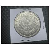 1921-S Morgan Silver Dollar Marked AU When Purchased 1921-S Morgan Silver Dollar Marked AU When Purchased