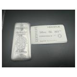 Heraeus Ten Ounce .9999 Silver Bar with Certificate of Authenticity Serial No. JA97575 Heraeus Ten Ounce .9999 Silver Bar with Certificate of Authenticity Serial No. JA97575