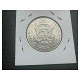 1964 90% Silver Kennedy Half Dollar Marked MS60 When Purchased - Nice Mint Luster!! 1964 90% Silver Kennedy Half Dollar Marked MS60 When Purchased - Nice Mint Luster!!