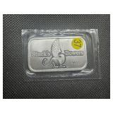 2023 BU Stacks & Bowers 1 Oz. Silver Bar 2023 BU Stacks & Bowers 1 Oz. Silver Bar
