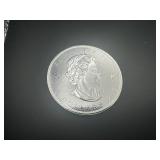 2020 BU Canadian 1 Oz. .9999 Silver Maple Leaf Coin 2020 BU Canadian 1 Oz. .9999 Silver Maple Leaf Coin