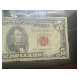 1963 Red Seal $5 Bill 1963 Red Seal $5 Bill