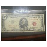 1963 Red Seal $5 Bill 1963 Red Seal $5 Bill