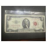 1953 Red Seal $2 Bill 1953 Red Seal $2 Bill