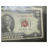 1953 Red Seal $2 Bill 1953 Red Seal $2 Bill