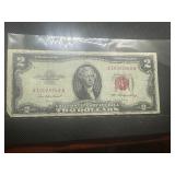 1953 Red Seal $2 Bill 1953 Red Seal $2 Bill