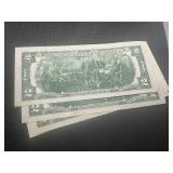 Five Sequential $2 Bills Five Sequential $2 Bills