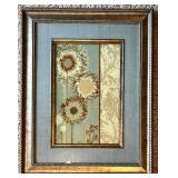 Framed Artwork Print with Dandelions by Marily Windward