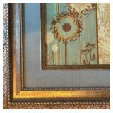 Framed Artwork Print with Dandelions by Marily Windward