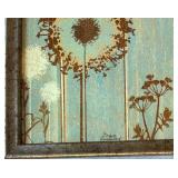 Framed Artwork Print with Dandelions by Marily Windward