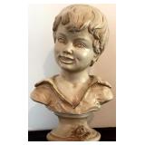 Vintage 1962 Universal Statuary Corp, Chicago 22 Boy and Girl Busts