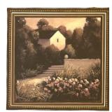 Wall Art Pair Prints of Tuscan Villa by J Wiens "Landscaping"